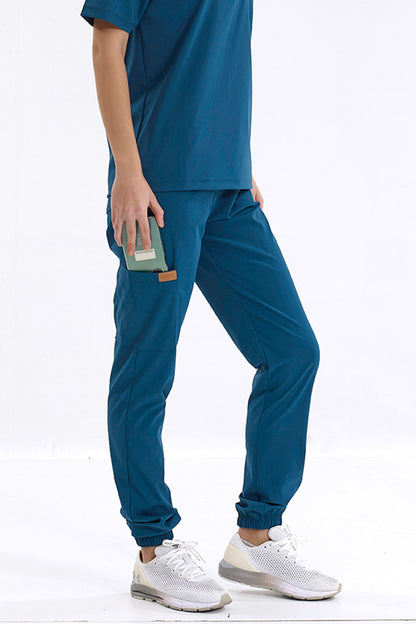 BRL Uniforma - Medizip Unisex 2 Yönlü Esnek Eşofman Altı Hemşire Pantolonu