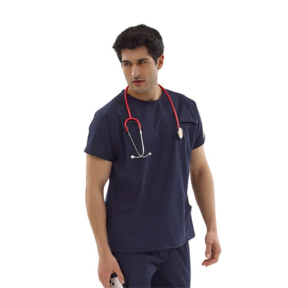 BRL Uniforma - Bagel Unisex 2-Way Stretch Round Neck Scrub Top